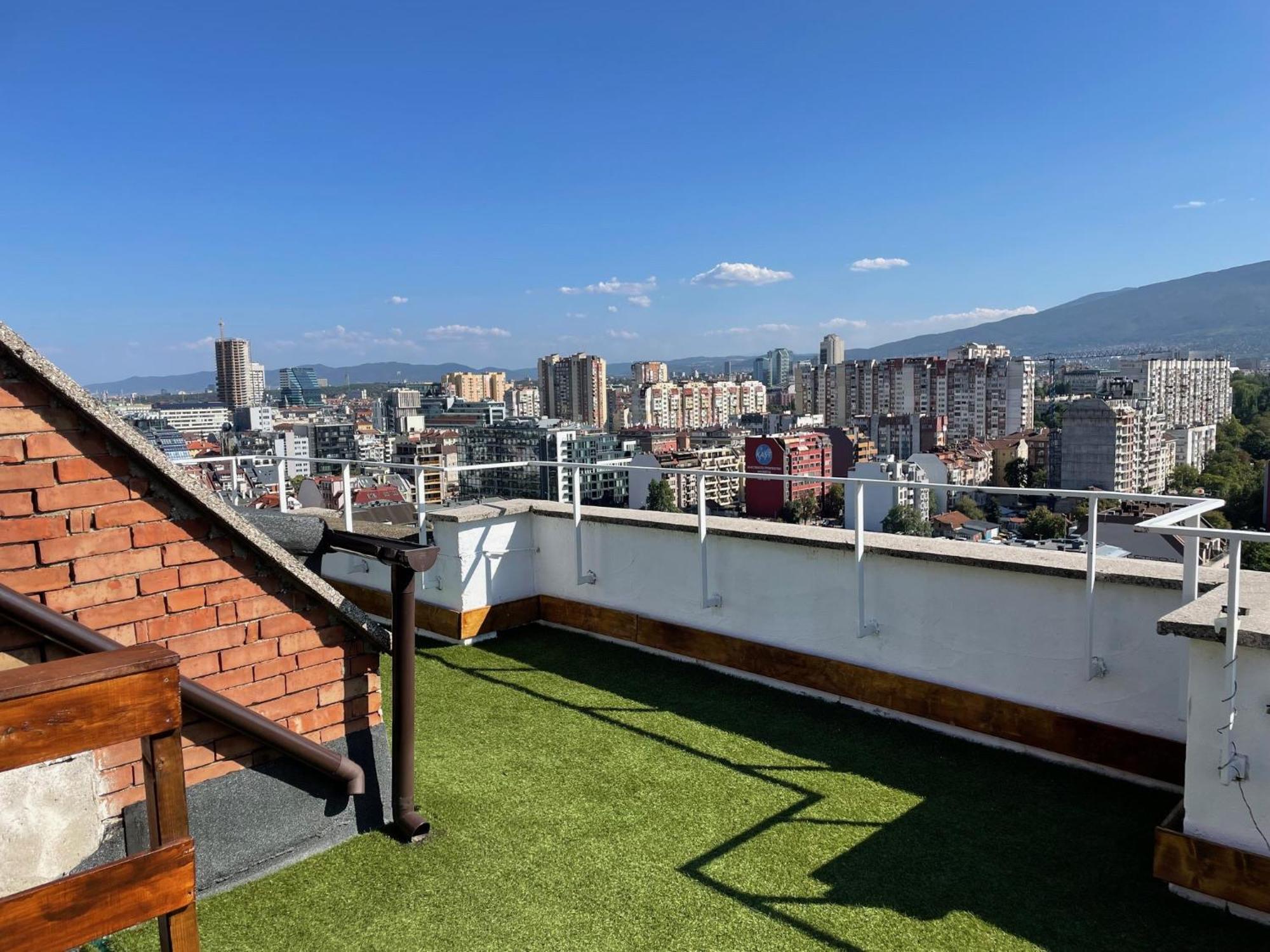 Rooftop City Loft Sofia Esterno foto