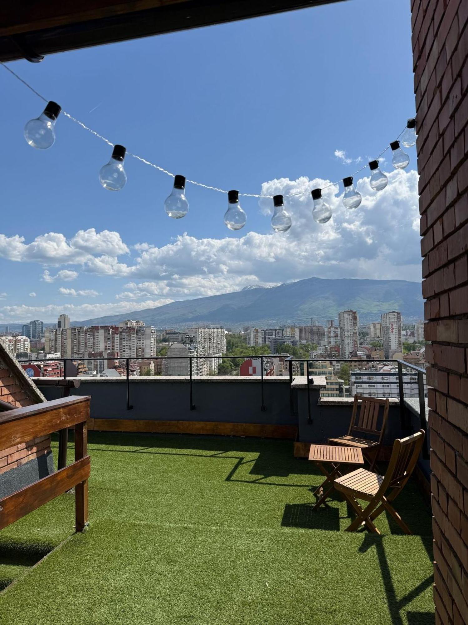 Rooftop City Loft Sofia Esterno foto
